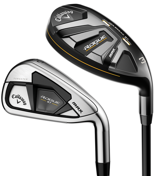 Callaway Golf Rogue ST Max Combo Irons (7 Club Set) Graphite/Steel - Image 1